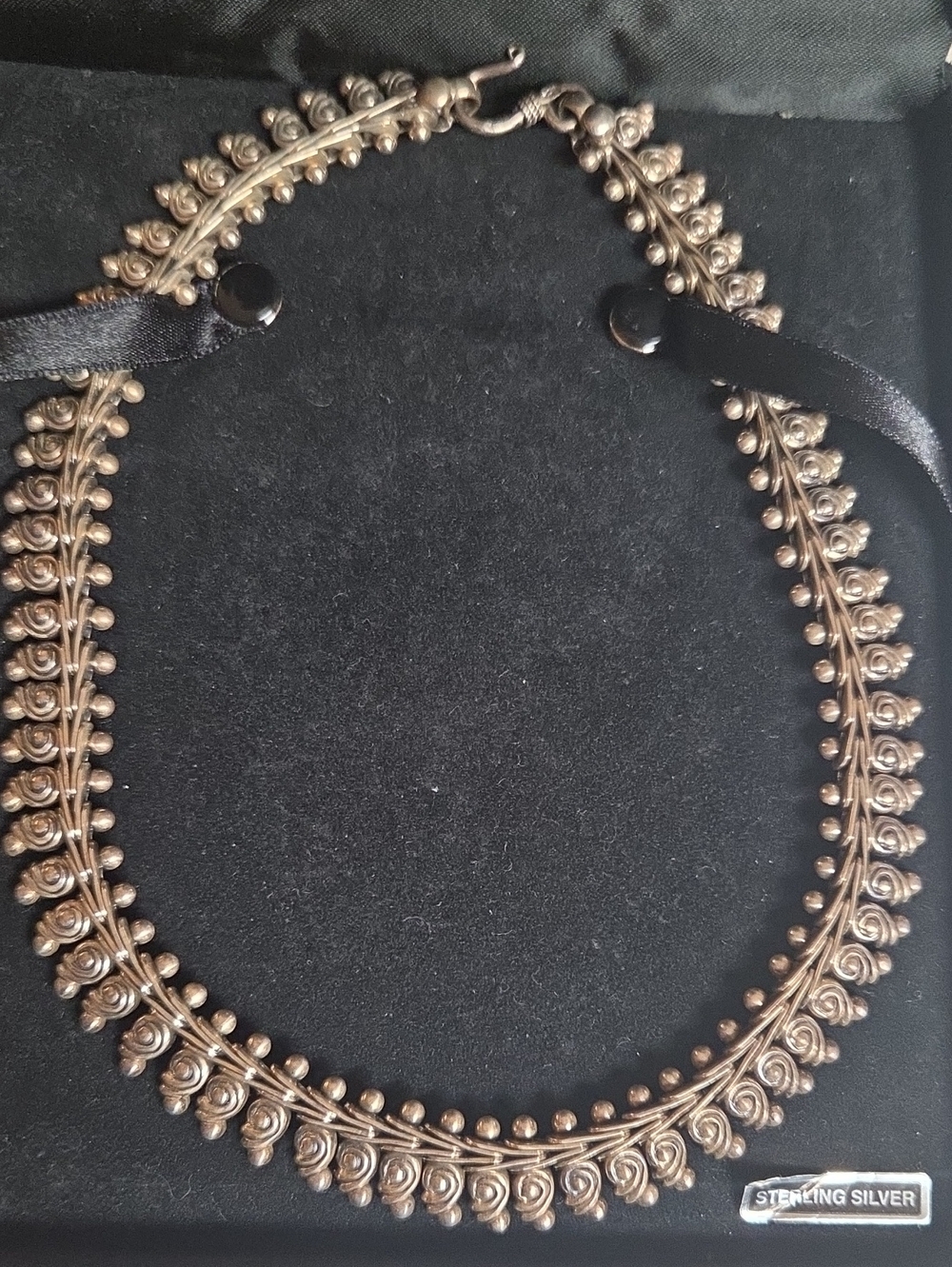 Sterling Collar Necklace